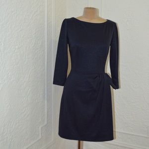 🌟HP🌟 David Meister Navy Blue Long Sleeve Dress
